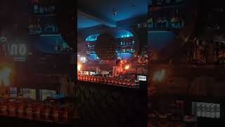 bartender fire flyinggoa nightlife nightclubsvagalumme night club [upl. by Eledoya]