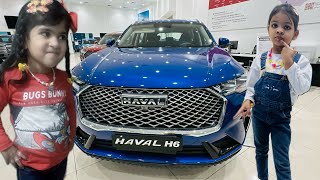 HAVAl H6 SUV 🚙 5 seater  Blue colr  showroom in Riyadh [upl. by Novar]