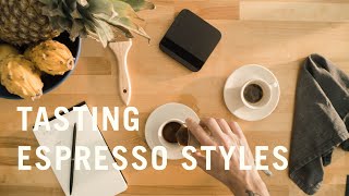 Tasting Espresso Styles Ristretto amp Lungo [upl. by Lampert]