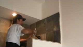 How to install sealer to natural stone shower quotwallsquot [upl. by Jimmie]