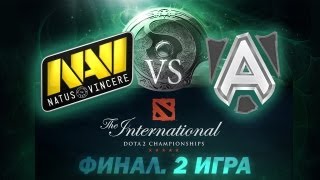 Alliance vs NaVi  Финал 2 Игра The International 2013 Русские Комментарии [upl. by Zelazny548]