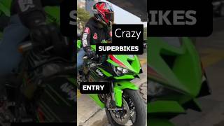 Superbikes crazy entry 🔥 kawasaki shorts [upl. by Hujsak]