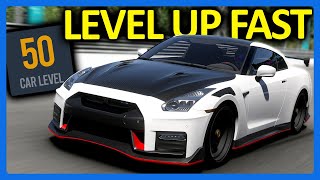 Forza Motorsport  How To Level Up Fast Level 50 Cars FAST [upl. by Lleirbag377]