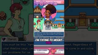 Tryin to mount March fieldsofmistria blackgirlgamer indiegame [upl. by Bohon]