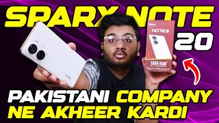 Sparx Note 20 Unboxing  Price in Pakistan [upl. by Wedurn]