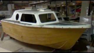 Glass fibre cabin cruiser restoration 1 [upl. by Gall]