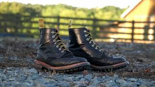 Trickers x Division Road Textured Stow Boot 4497 Commando Black [upl. by Melleta]