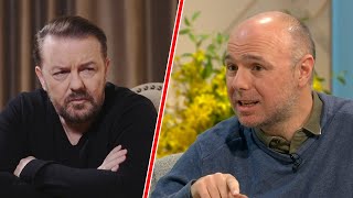 Karl Pilkington And Ricky Gervais Answer If They Will Work With Each Other Again [upl. by Dnalro294]