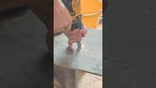 Cutting Shower Pipes in Porcelain tiled howto home bathroomupgrade tiles holecutting tiler [upl. by Betz]