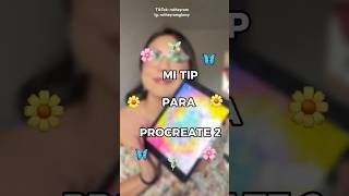 Mi tip para procreate 2✨✨ procreate tips procreateipad [upl. by Oirramed]