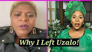 SAD NEWS Uzalo actress Gabisile Explains Why she is Leaving uzalo [upl. by Trisha]