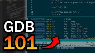 GDB is REALLY easy Find Bugs in Your Code with Only A Few Commands [upl. by Anahsit]