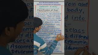 Classification of fungi  Different Classes and Groups  Oomycota and Eumycota [upl. by Nuli]