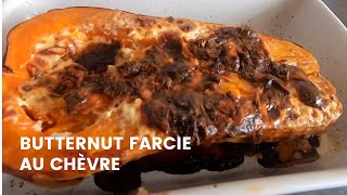 Butternut farcie chèvre [upl. by Ycnalc]