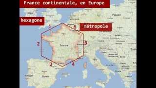 Le territoire français la France daujourdhui  Métropole et outremer [upl. by Crescen]