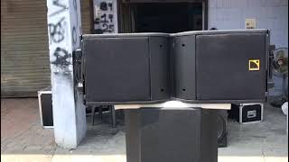 new cabinet liner 10inc speaker 2×400 HF 110 [upl. by Rog642]