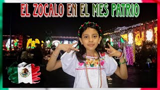 Septiembre Mes Patrio 🇲🇽  16 de Septiembre  Zócalo CDMX [upl. by Mellins]