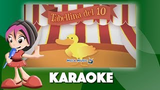 La canzone di Paoletto Paperetto e Mamma Paperatabellina del 10  Versione karaoke MelaEducational [upl. by Ming]