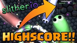 ULTIMATE SLITHERIO SERVER  Slitherio World Record [upl. by Arracot]