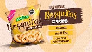 Nuevas Rosquitas Horneadas Saníssimo [upl. by Selegna]