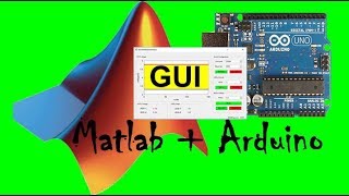 Arduino  Matlab GUI Interface Design  VN27  TR [upl. by Anoet696]