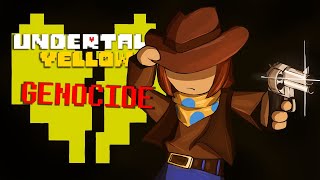 Undertale Yellow Genocide First Run  Blind Run [upl. by Nale]