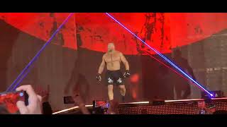 Brock Lesnar Entrance at WWE Elimination Chamber 2022 wwe wwechamber [upl. by Loni]