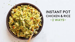 Instant Pot Chicken and Rice [upl. by Kirshbaum436]