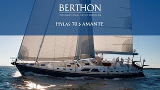 OFF MARKET Hylas 70 AMANTE  Yacht for Sale  Berthon International Yacht Brokers [upl. by Ibrahim811]