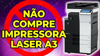 Impressora Laser A3 não é pra qualquer um  Dicas para comprar um Konica Xerox ou Ricoh  Gráfica [upl. by Olatha]