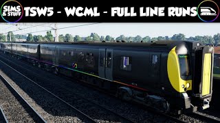 Train Sim World 5  West Coast Mainline  Full Line Runs  Drive along [upl. by Asin]