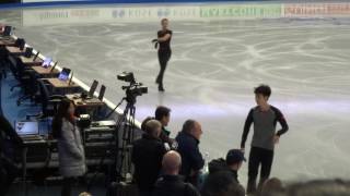 Boyang Jin  2017 Wolds Practice Day 1 [upl. by Annayk]