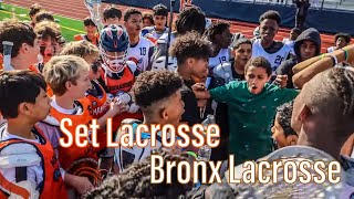 Bronx Lacrosse vs Set Lacrosse [upl. by Margaret]