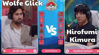 Wolfe Glick vs Hirofumi Kimura  2024 Pokemon World Championship Day 2 Swiss Round 9 commentary [upl. by Marquet456]