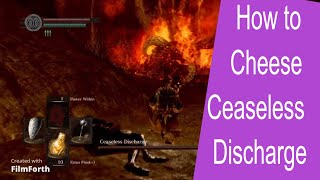 How to cheese Ceaseless discharge in Dark souls remastered easy darksouls [upl. by Schiff]