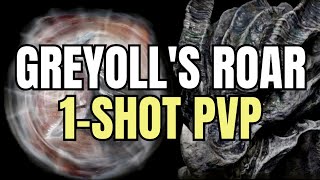 Greyolls Roar Dragon Form Build  Elden Ring PVP Invasions [upl. by Juni340]