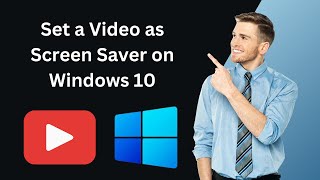 How to Set a Video as Screen Saver on Windows 10 Easy Video Screensaver  GearUpWindows Tutorial [upl. by Aonehc665]