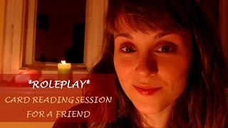 💙 Ich lege dir die Karten Roleplay 💙 WHISPERED 💙 ASMR Deutsch German [upl. by Ready]