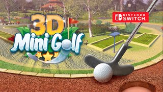 3D Minigolf Gameplay Nintendo Switch [upl. by Rosena957]