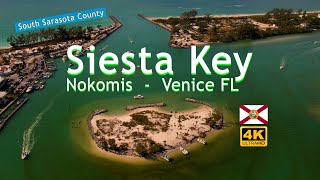 Siesta Key  Nokomis  Venice FL South Sarasota County [upl. by Airetnohs]