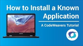 How to Install a Known Application on Chrome OS with CrossOver [upl. by Esil]