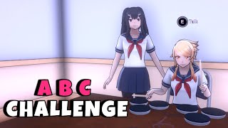 ABC CHALLENGE  YANDERE SIMULATOR [upl. by Riordan]