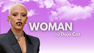 WOMAN  Doja Cat Lyrics [upl. by Dietz]