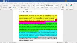 Full Research Proposal Example  Part 1 [upl. by Magbie]