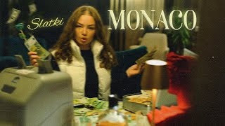 SLATKI  MONACO🇲🇨 OFFICIAL VIDEO 4K [upl. by Erdnaxela]