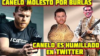 Canelo Es un Meme Nacional Por evitar a David Benavidez Pbc Humilla al canelo y usuarios de twitter [upl. by Ligriv]