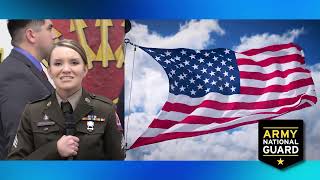 SGT Keely Brannan sings the National Anthem [upl. by Iralam]