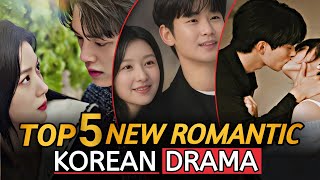 Top 5 Romantic Korean Drama in Hindi Dubbed  New Romantic Korean Drama  Netflix  The Review Room [upl. by Rosetta]