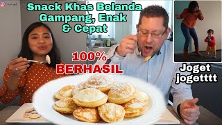 BIKIN POFFERTJES JAJANAN SIMPLE KHAS BELANDA UNTUK SUAMI amp ANAK [upl. by Mora]