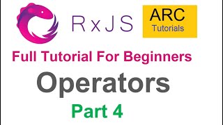 RxJS Tutorial For Beginners 4  Operators [upl. by Llerdnek]